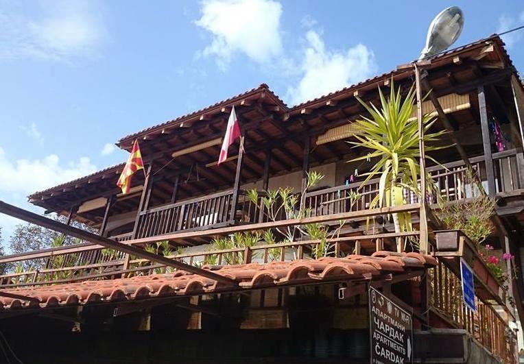 אוהריד Chardak Apartments מראה חיצוני תמונה